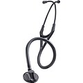 3M™ Littmann®  Master Cardiology Stethoscope, 27, Black Plated Chestpiece & Ear Tubes (2161)