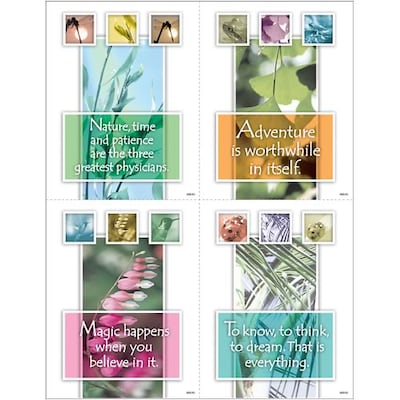 Chiropractic Assorted Laser Postcards; Botanical Garden, 100/Pk