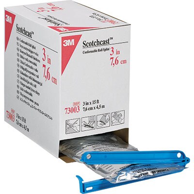 3M™ Scotchcast™ Conformable Roll Splint; 4 X 15 ft. roll, 2/Box