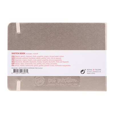 Talens Art Creation 8.3" x 5.8" Sketch Book, 80 Sheets/Book, 3/Bundle (TLN9314245M-3)