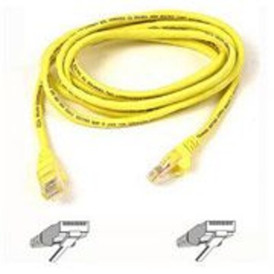 Belkin, 25 Cat 6 UTP Patch Cable, Yellow