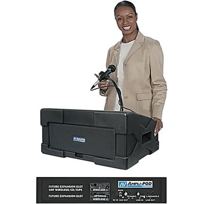 AmpliVox® Ampli-Pod Podium Lecterns; Wired