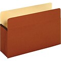 Quill Brand® 100% Recycled Expanding File Pockets, 5-1/4 Expansion, Legal Size, 10/Box (71536GR)