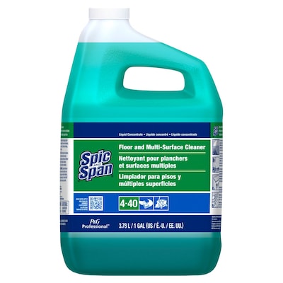 Spic and Span Professional Bulk Floor and Multi-Surface Concentrate Cleaner, 1 Gallon, 3/Pack (PAG02001)