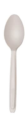 Eco-Products Cutlerease Compostable Tea Spoons, Medium-Weight, White, 960 Pieces/Carton (EP-CE6SPWHT