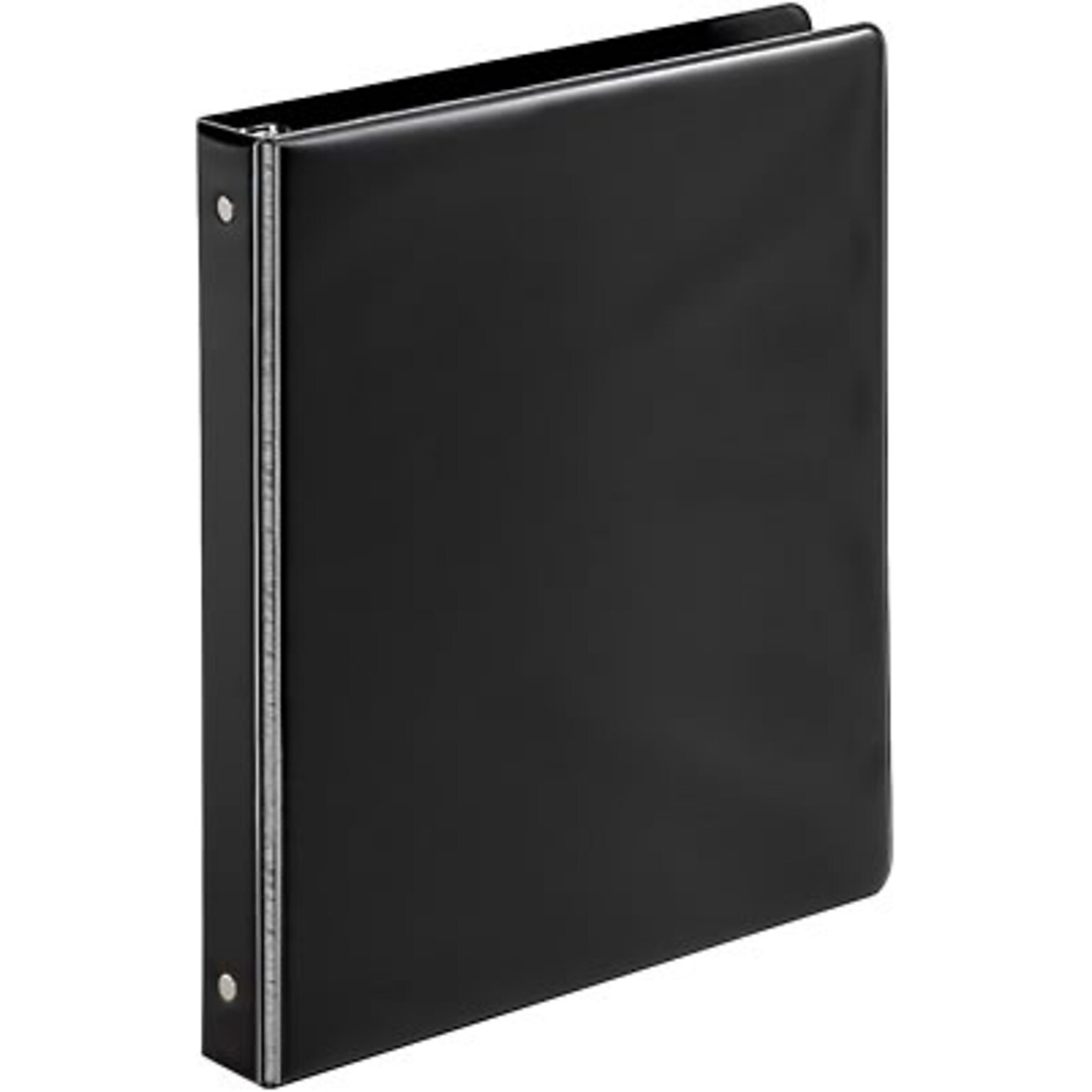 Quill Brand® Standard 1 3 Ring Non View Binder, Black (739301)