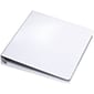 Quill Brand® Standard 1-1/2" 3-Ring Binder, White (7394113)