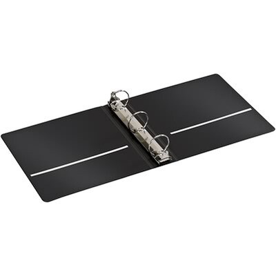 Quill Brand® Standard 2" 3 Ring Non View Binder, Black (739501)