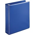 Quill Brand® Standard 2 3-Ring Binder, Blue, (739502)