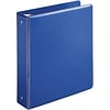Quill Brand® Standard 2 3 Ring Non View Binder, Blue (739502)