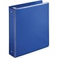 Quill Brand® Standard 2" 3 Ring Non View Binder, Blue (739502)