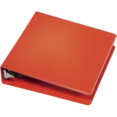 Quill Brand® Standard 2" 3 Ring Non View Binder, Red (739504)