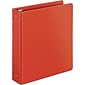 Quill Brand® Standard 2 3 Ring Non View Binder, Red (739504)