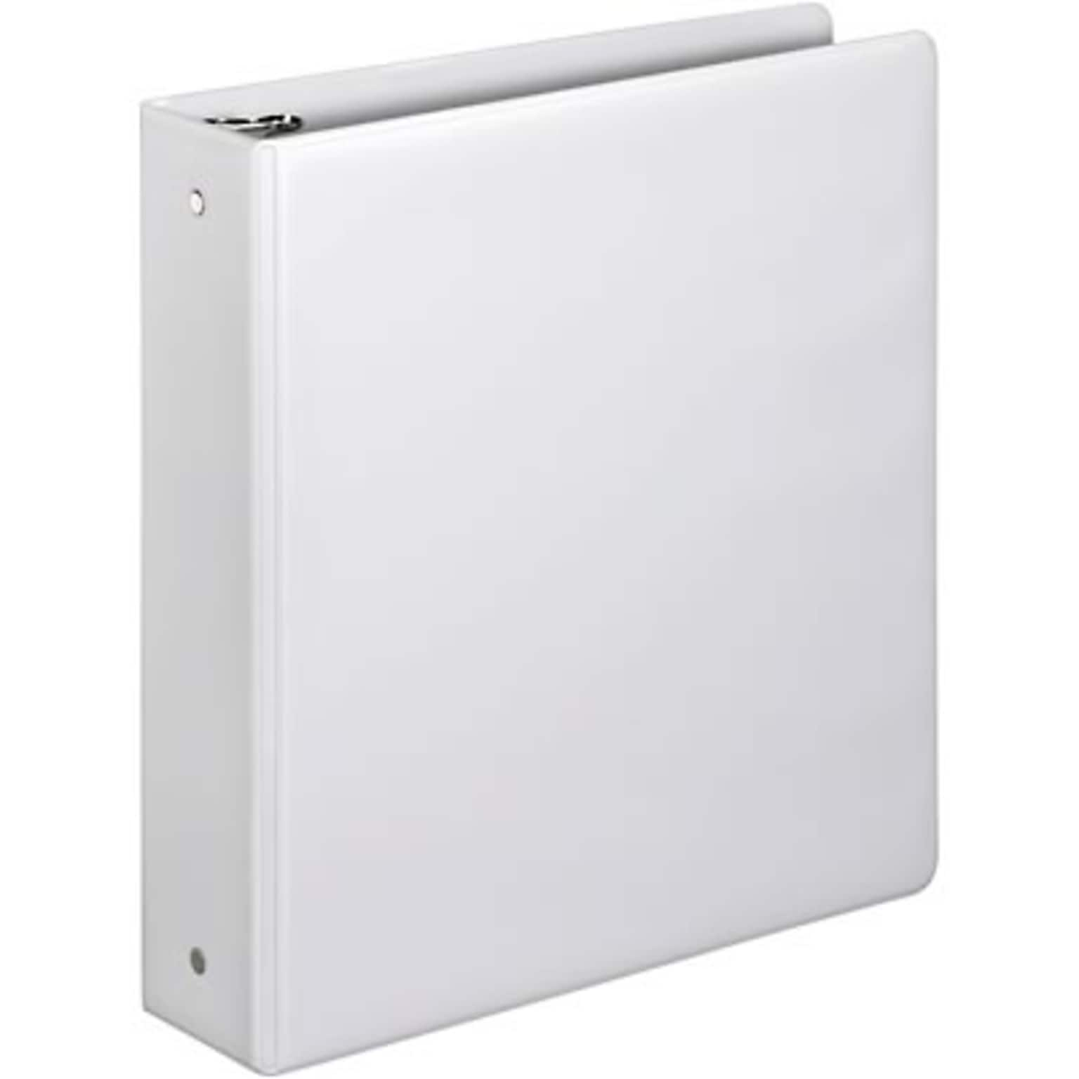 Quill Brand® Standard 2  3-Ring Binder, White (739513)