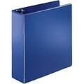 Quill Brand® 3 D-Ring Binder; Non-View, Dark Blue, 3-Ring