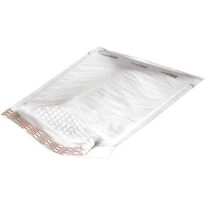 White Self-Seal Bubble Mailers; #000, 4Wx8L, 25/Pack