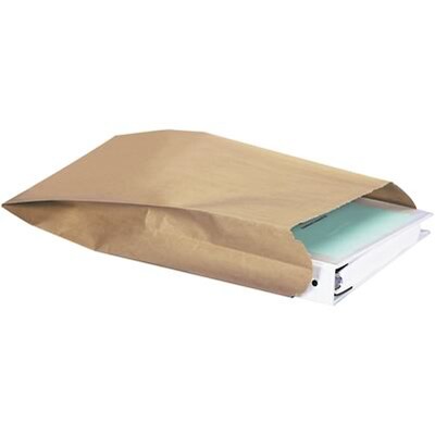 Gusseted Nylon Reinforced Paper Envelopes; #12G, 12-1/2x4x20, 250/CS