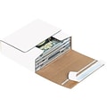 Corrugated CD Mailers; Holds 1-4 CDs, 5-3/4Lx5-1/16Wx1-3/4D; Bundle of 200