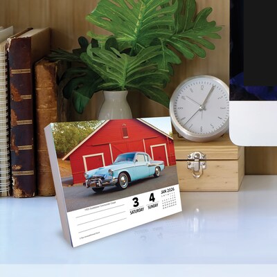 2026 Willow Creek Classic Cars & Trucks 6.2" x 5.4" Day-to-Day Calendar (54062)