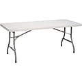 Correll® 30D x 60L Plastic Folding Table; Gray Granite Top