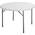 Correll 48 Round Plastic Folding Table