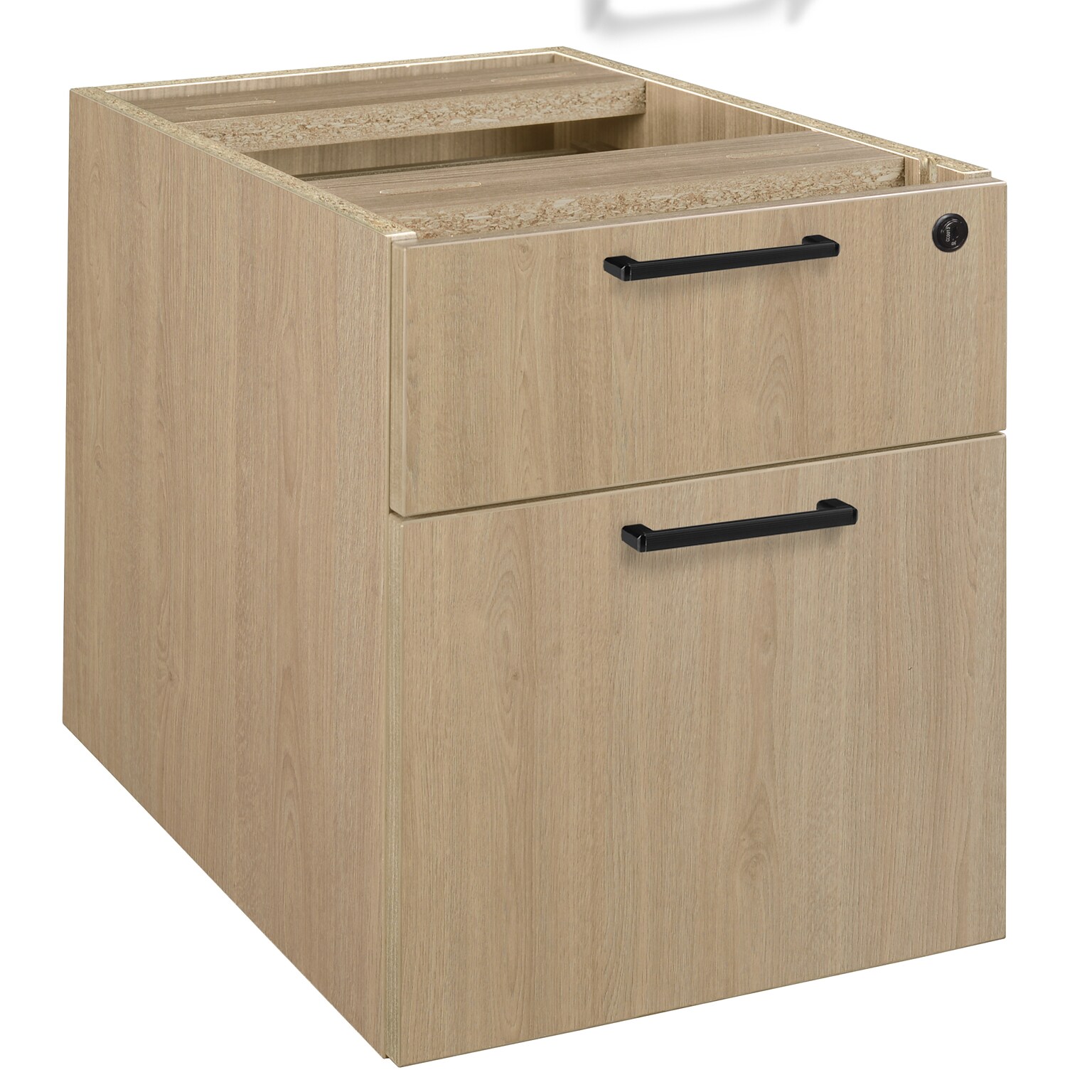 Regency Legacy Box File Pedestal Drawer Unit, Noble Oak (LPBF22NO)