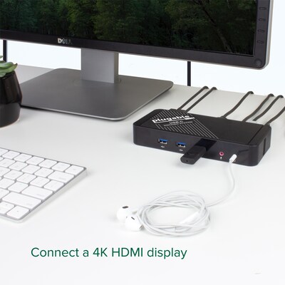 Plugable USB-C Docking Station with Power Delivery / Charging (2KH718)