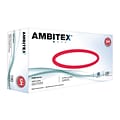 Ambitex N400 Series Powder Free Blue Nitrile Gloves, Small, 1000/Carton (NSM400)