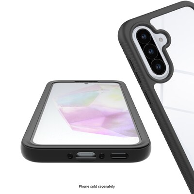 SaharaCase Raider Rugged Case for Galaxy A36 5G, Shock Absorbing, Black (CP00732)