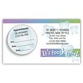 Medical Arts Press® Dual-Imprint Peel-Off Sticker Appointment Cards; Standard, Tooth Time