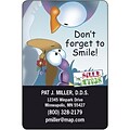 Medical Arts Press® 2x3 Full-Color Dental Magnets; Dont forget to Smile!, Silly Antics™