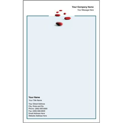 Custom Printed Medical Arts Press® Full-Color Memo Pads; Medical, Medication