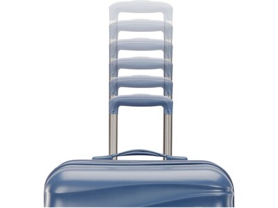 American Tourister Cascade 22" Hardside Carry-On Suitcase, 4-Wheeled Spinner, Slate Blue (143244-E264)