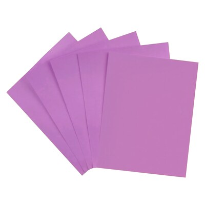 Staples Brights Multipurpose Paper, 24 lbs., 8.5 x 11, Purple, 500/Ream (20110)