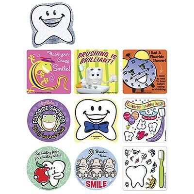 SmileMakers® Dental Sticker Sampler