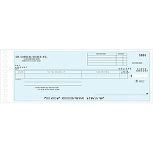 Delforms® One-Write General Expense Check Refills; 250 per Pack, without Duplicates