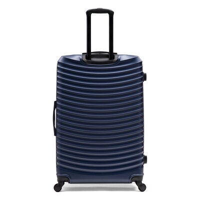 DUKAP Adly 32" Hardside Suitcase, 4-Wheeled Spinner, TSA Checkpoint Friendly, Blue (DKADL00XL-BLU)