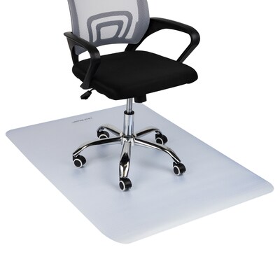 Mind Reader Hard Floor Chair Mat, 35" x 47'', Clear (FLCREC-CLR)