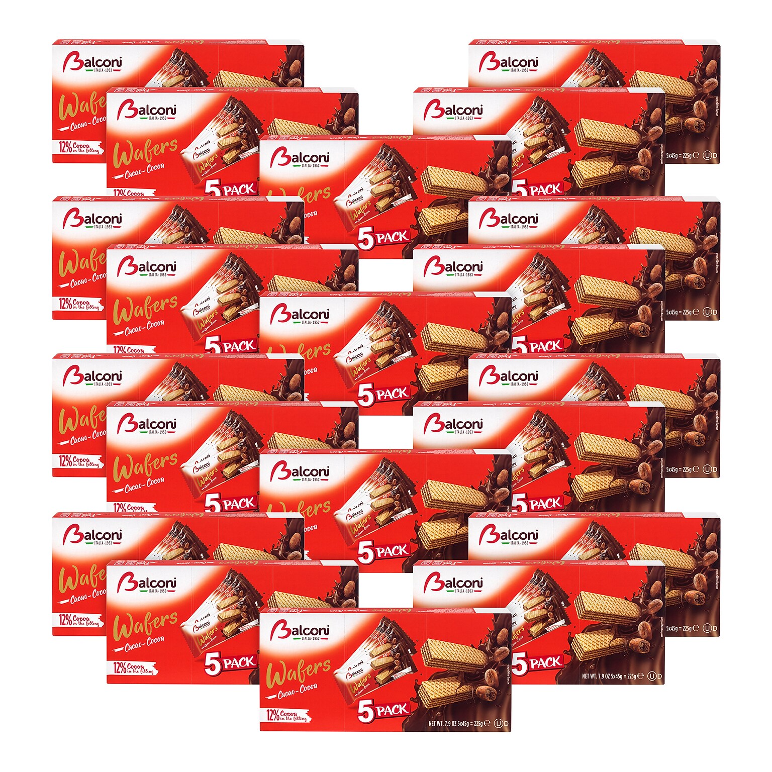 Balconi Cocoa Wafers, 100/Pack (600-04191)
