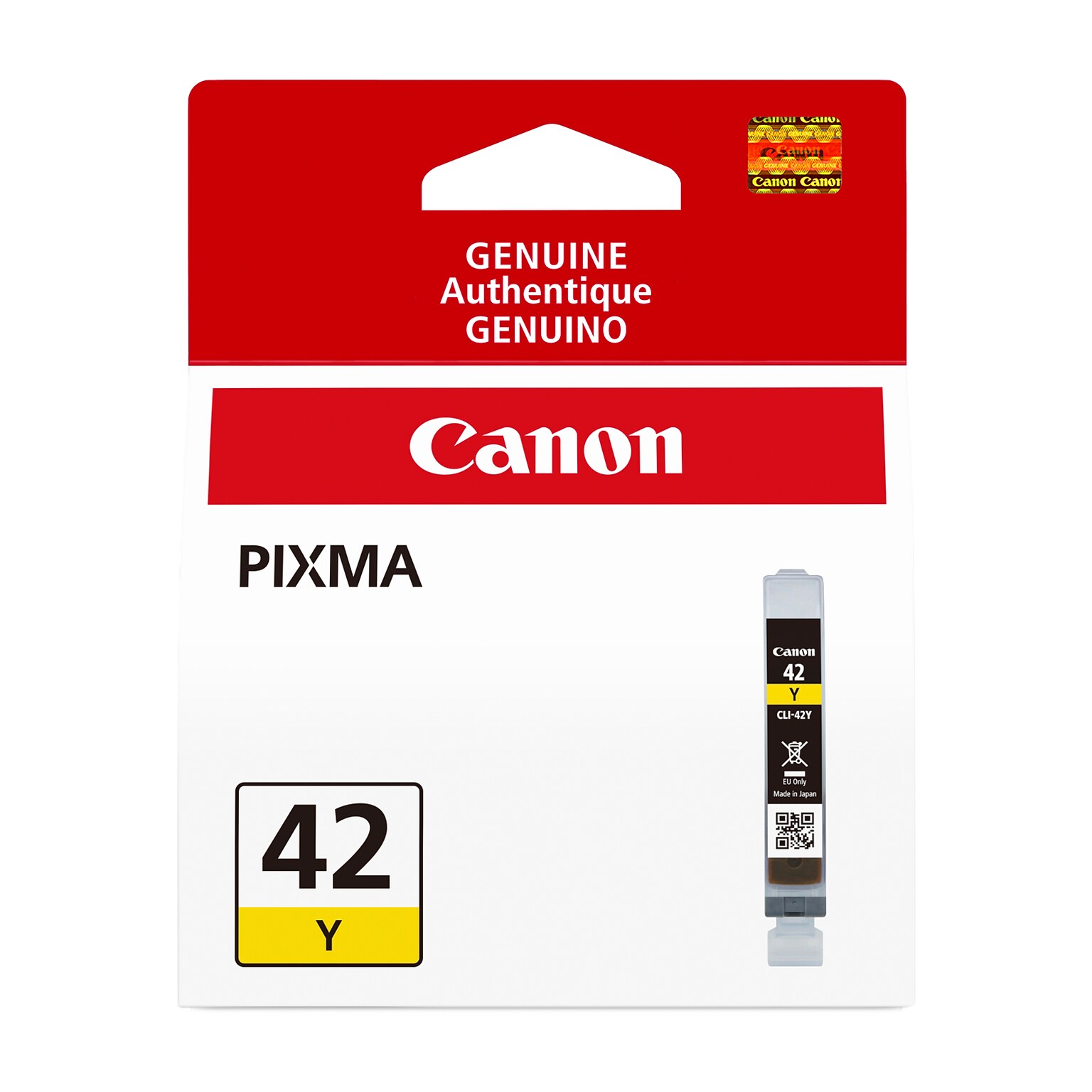 Canon 42 Yellow Standard Yield Ink Cartridge   (6387B002)
