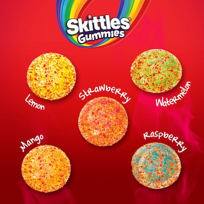 Skittles Gummies Fuego Gummy Candy, 12 oz. (MMM33036)