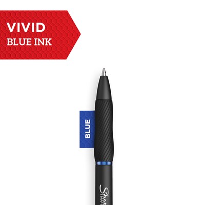 Sharpie S-Gel Retractable Gel Pen, Medium Point, 0.07mm, Blue Ink, 36/Pack (2208552)
