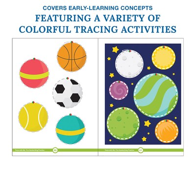 Thinking Kids Pre-Handwriting Practice, Grade Preschool-2 Activity Book, 3/Bundle (CD-705218-3)