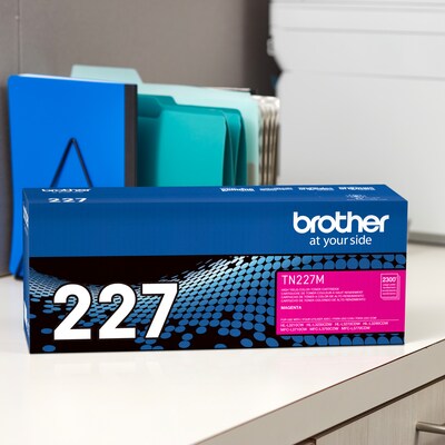 Brother TN-227 Magenta High Yield Toner Cartridge  (TN227M)