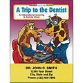 Custom Printed A Trip to the Dentist Coloring and Activity Book