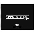 Medical Arts Press® 2 Column Weekly Appointment Log, 2020, 8-1/2x11, Black Cover