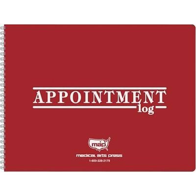 2019 Appointment Log, Burgundy