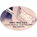 Medical Arts Press® Dental Die-Cut Magnets; 3x2, Brushing Teeth