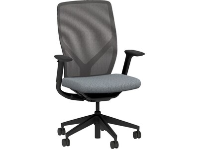 HON Flexion Fabric/Mesh Task Chair, Basalt/Black (HFXT1.F0.STC.A.H.IM.APX25.NL.SB.T)