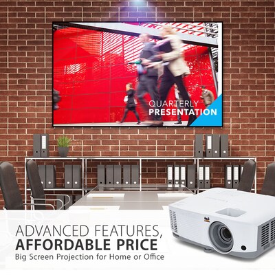 ViewSonic 4000 Lumens SVGA Home with HDMI and Vertical Keystone, White (PA503S)